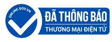 Website đã thông báo với Bộ Công Thương